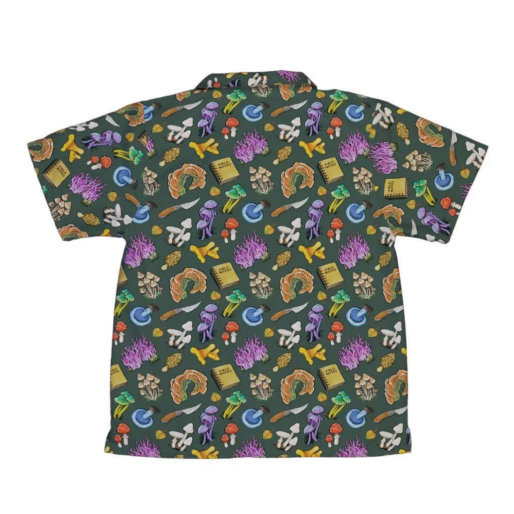 Anime Mushrooms Youth Hawaiian Shirt