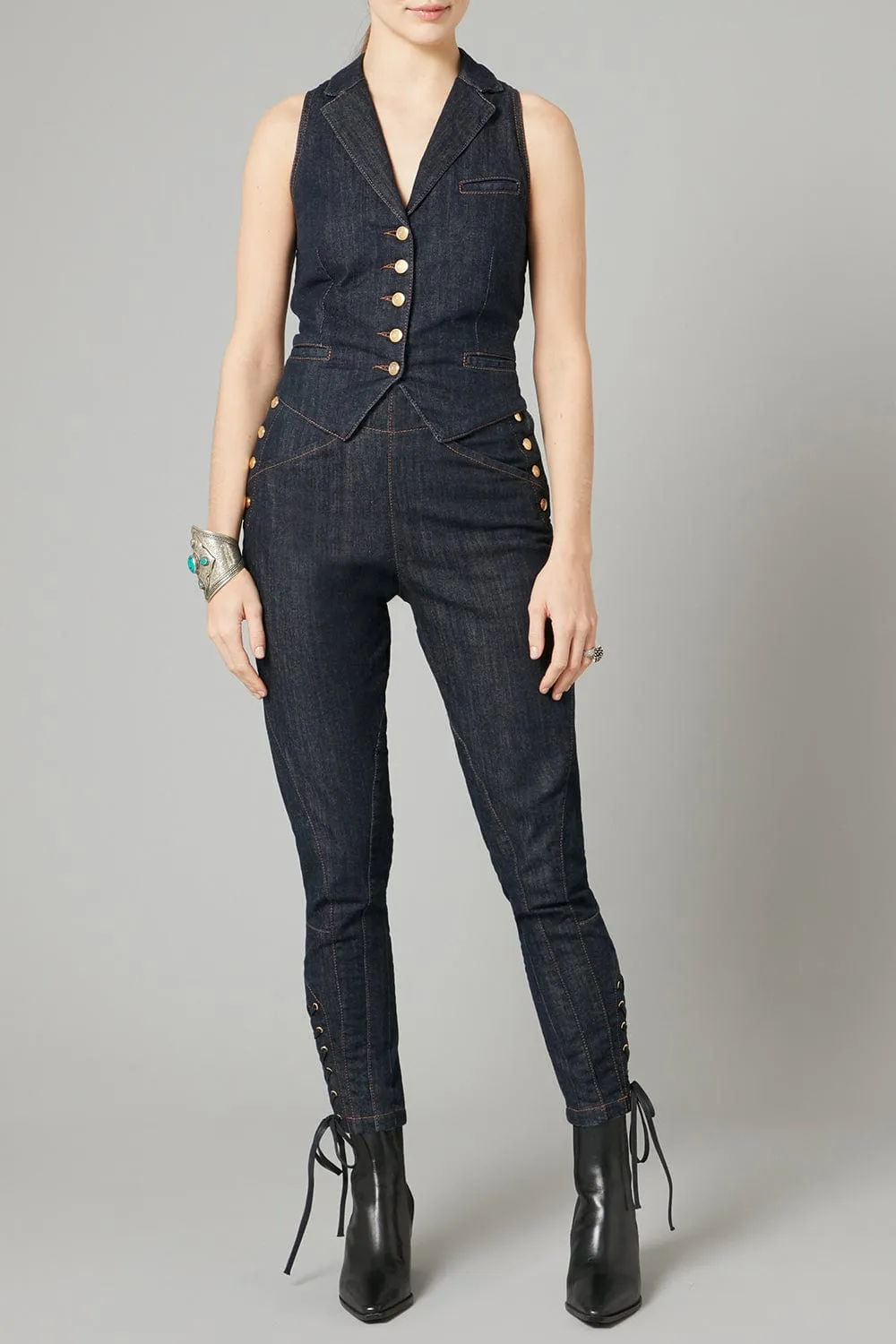 Jerry Denim Waistcoat