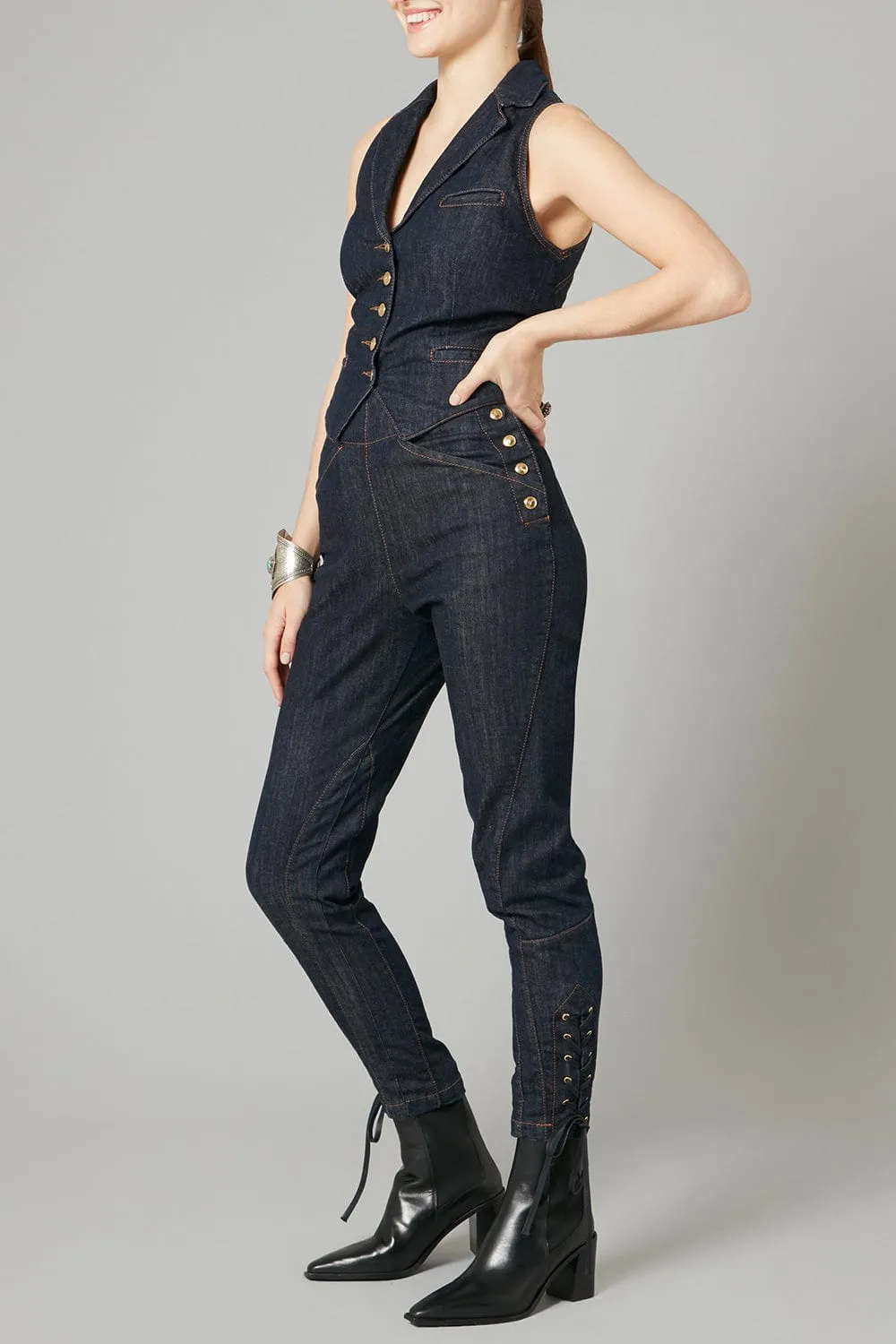 Jerry Denim Waistcoat