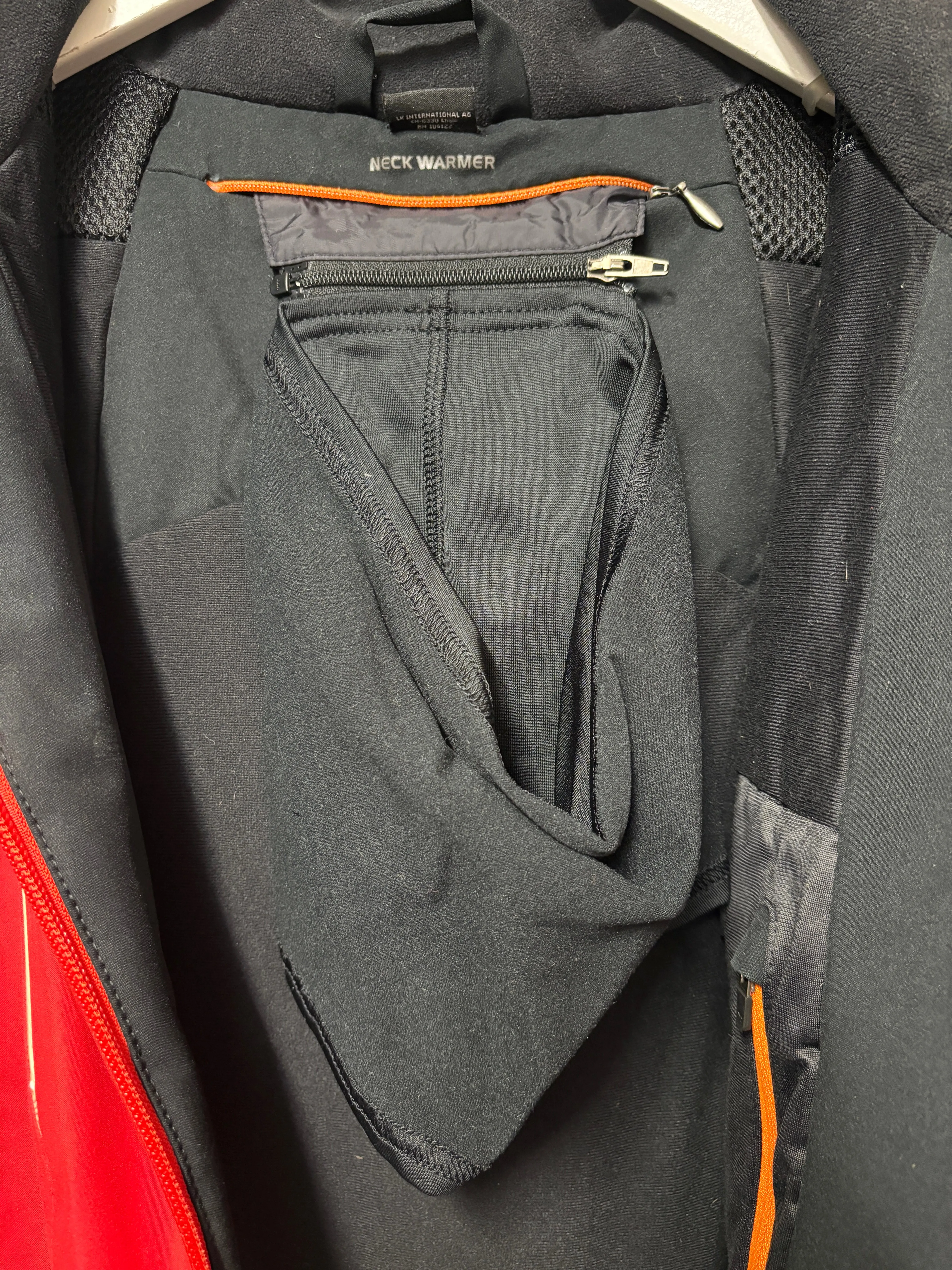 KJUS Red and White Primaloft/ Dermizax EV Ski Jacket 38/ Medium