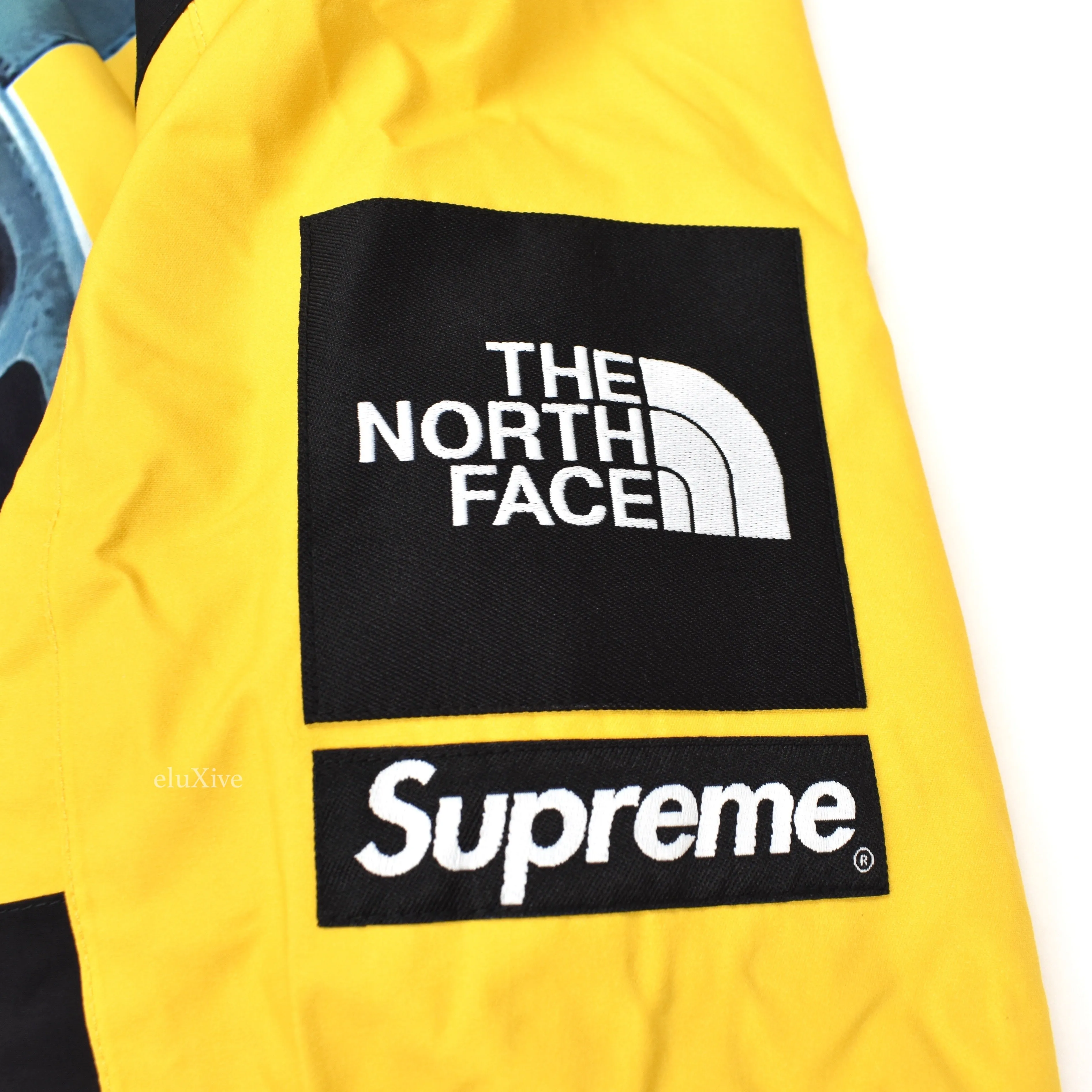 Supreme x The North Face - Liberty Print Mountain Jacket (Yellow)