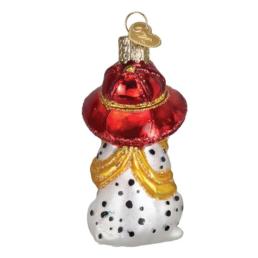 Thin Red Line Ornament, Dalmatian Pup
