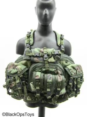Woodland Camo Denali Chest Rig Harness