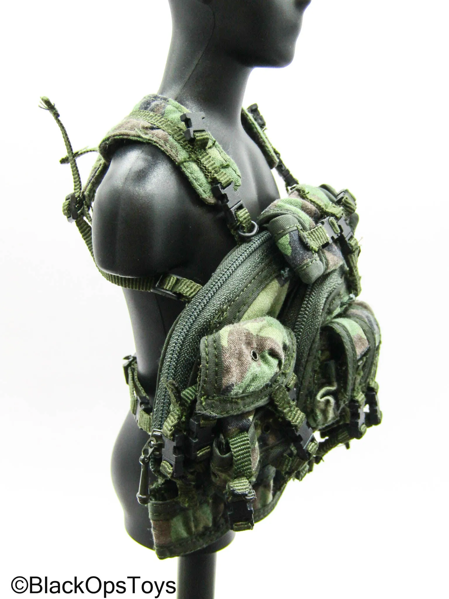 Woodland Camo Denali Chest Rig Harness